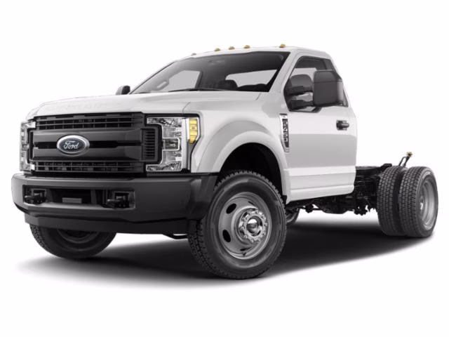 2019 Oxford White Ford Super Duty F-450 DRW XL 4X4 Chassis