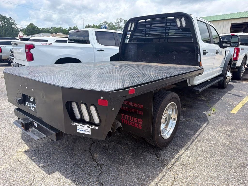 2019 Oxford White Ford Super Duty F-450 DRW XL 4X4 Chassis