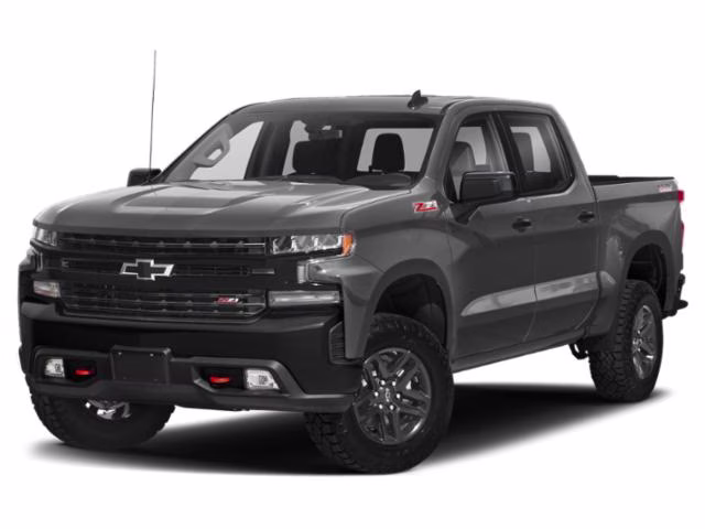 2020 Satin Steel Metallic Chevrolet Silverado 1500 LT Trail Boss 4X4 Truck