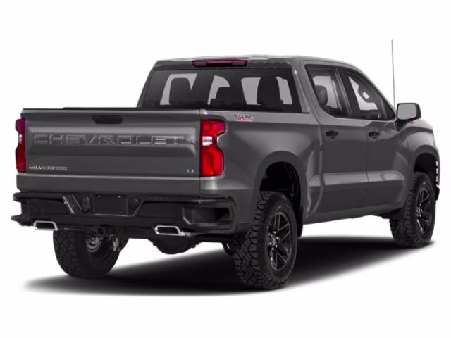 2020 Satin Steel Metallic Chevrolet Silverado 1500 LT Trail Boss 4X4 Truck