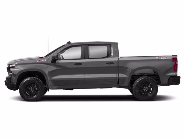 2020 Satin Steel Metallic Chevrolet Silverado 1500 LT Trail Boss 4X4 Truck