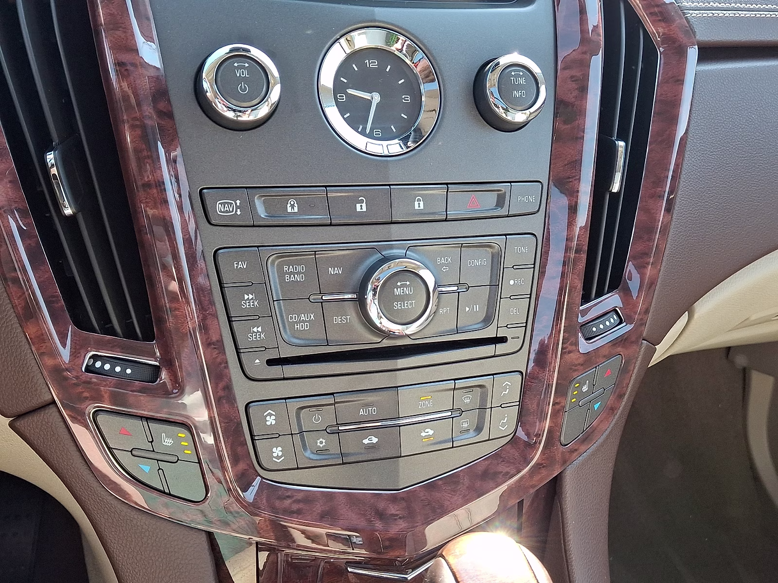 2012 Gold Mist Metallic - GAO Cadillac SRX Performance Collection AWD