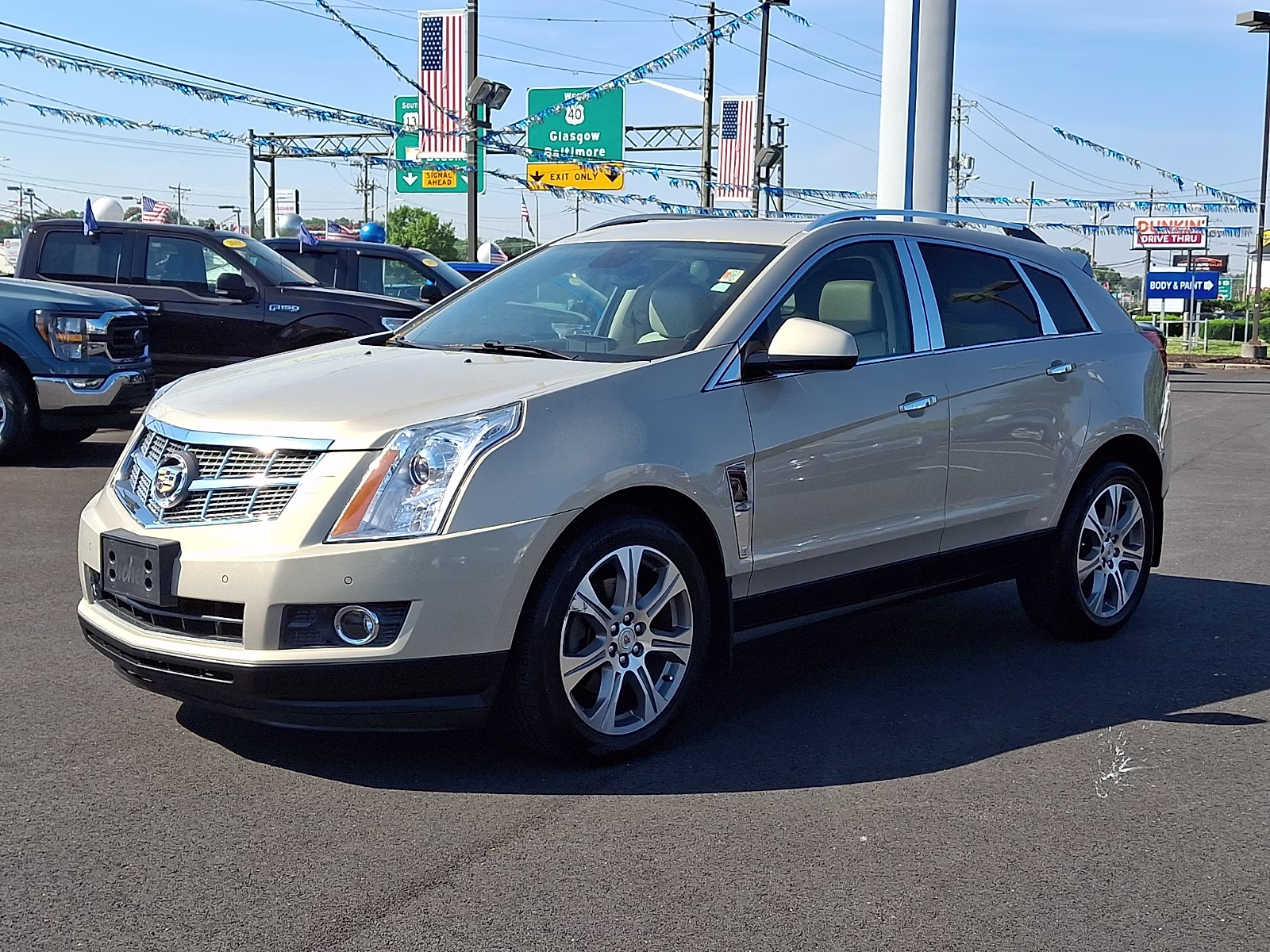 2012 Gold Mist Metallic - GAO Cadillac SRX Performance Collection AWD
