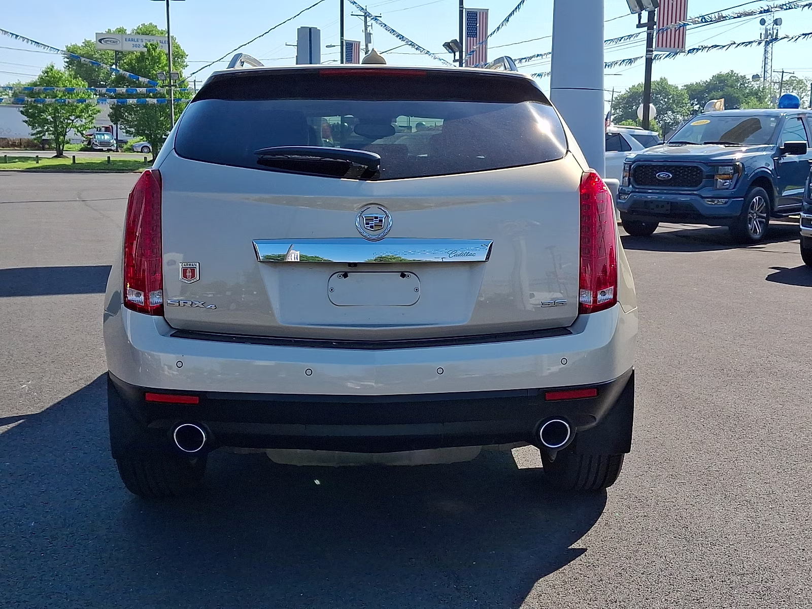 2012 Gold Mist Metallic - GAO Cadillac SRX Performance Collection AWD