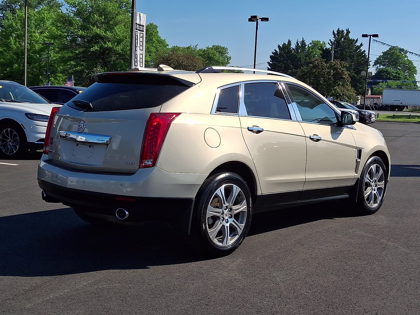 2012 Gold Mist Metallic - GAO Cadillac SRX Performance Collection AWD