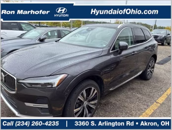 2022 Platinum Gray Metallic Volvo XC60 B5 Inscription FWD SUV
