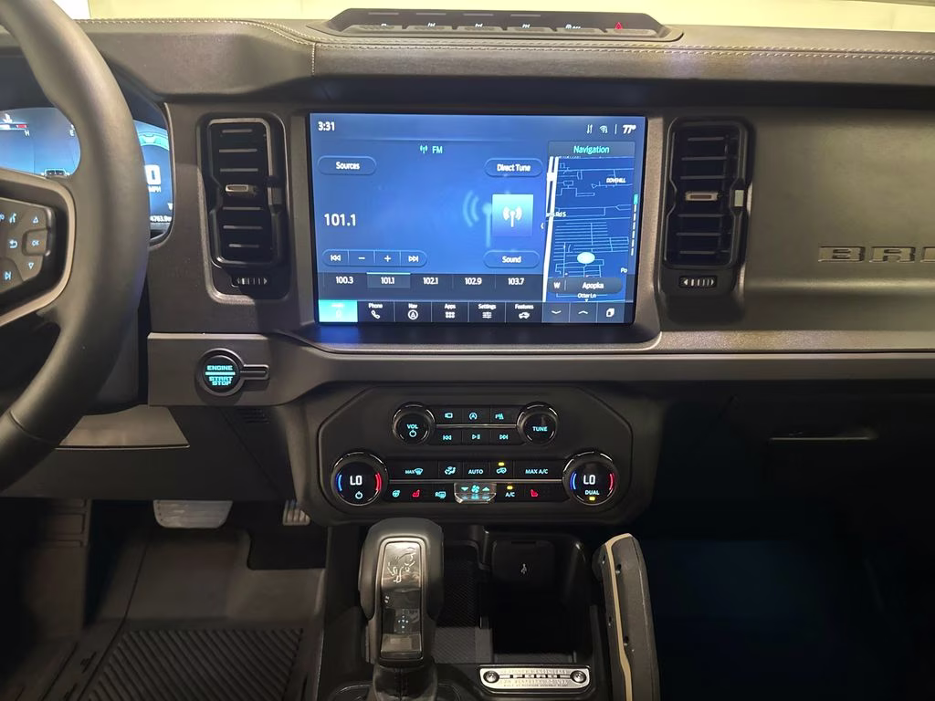 2025 Azure Gray Metallic Ford Bronco Badlands 4X4 SUV