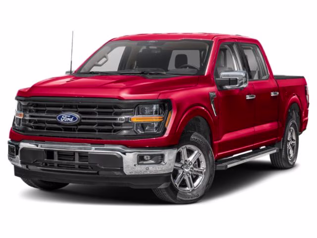 2025 Red Metallic Ford F-150 XLT 4X4 Truck