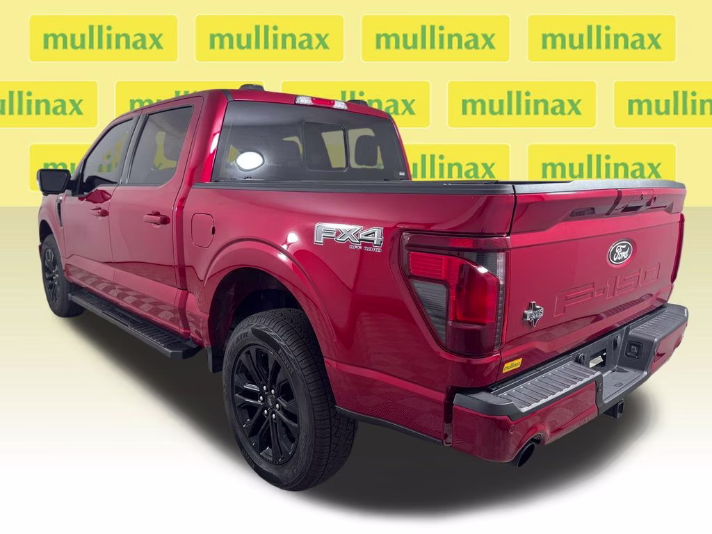 2025 Rapid Red Metallic Tinted Clearcoat Ford F-150 XLT 4X4 Truck