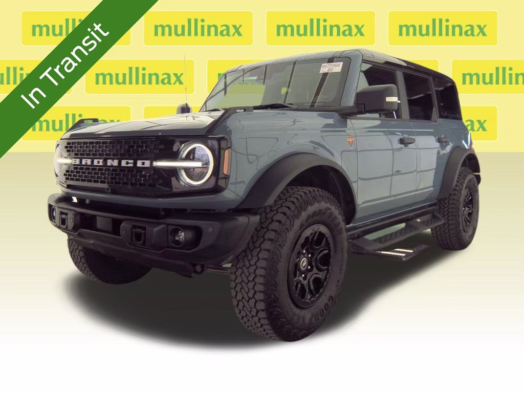 2025 Azure Gray Metallic Ford Bronco Badlands 4X4 SUV