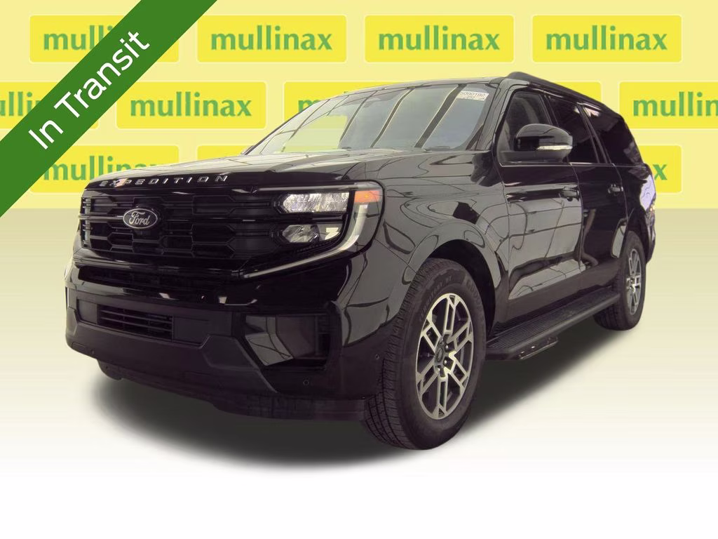 2025 Agate Black Metallic Ford Expedition Max Active RWD SUV