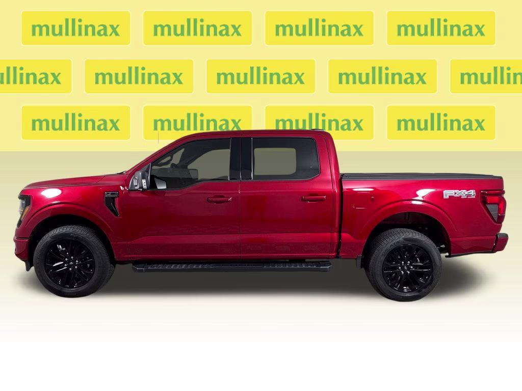 2025 Rapid Red Metallic Tinted Clearcoat Ford F-150 XLT 4X4 Truck