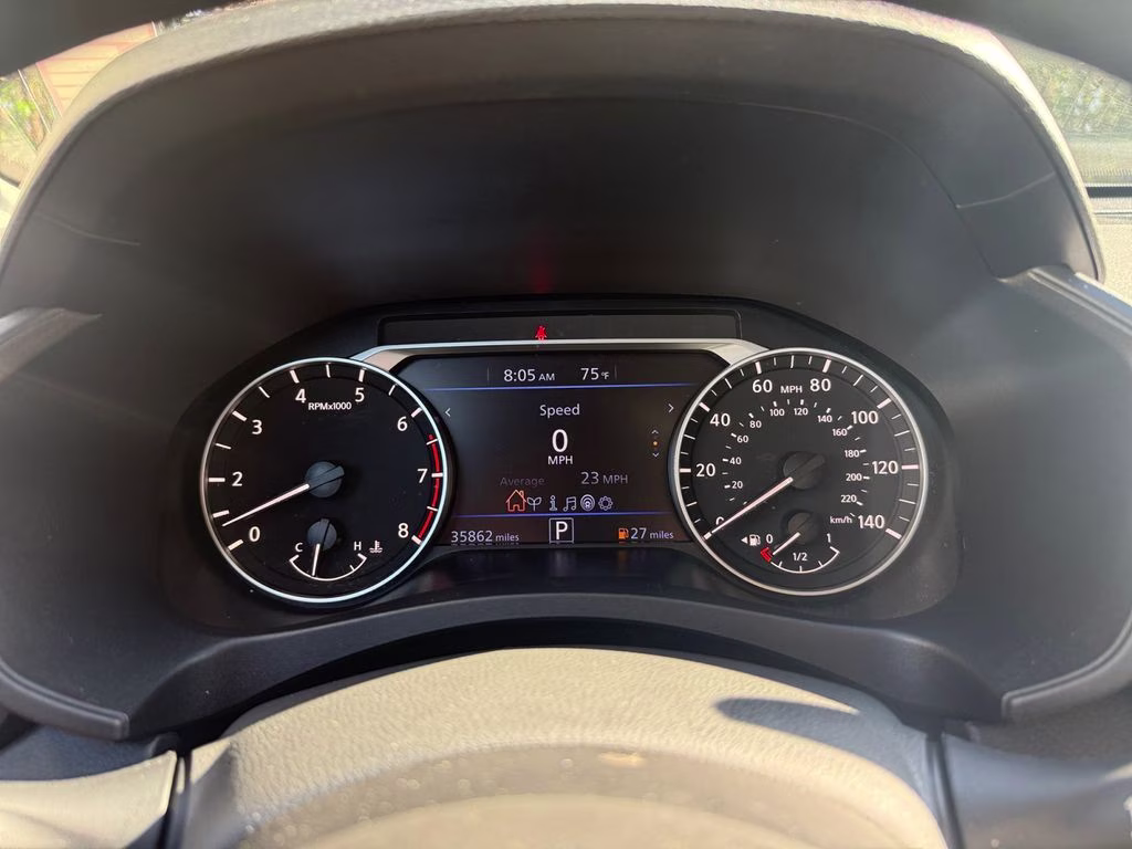 2025 Super Black Clearcoat Nissan Altima 2.5 SV FWD Sedan