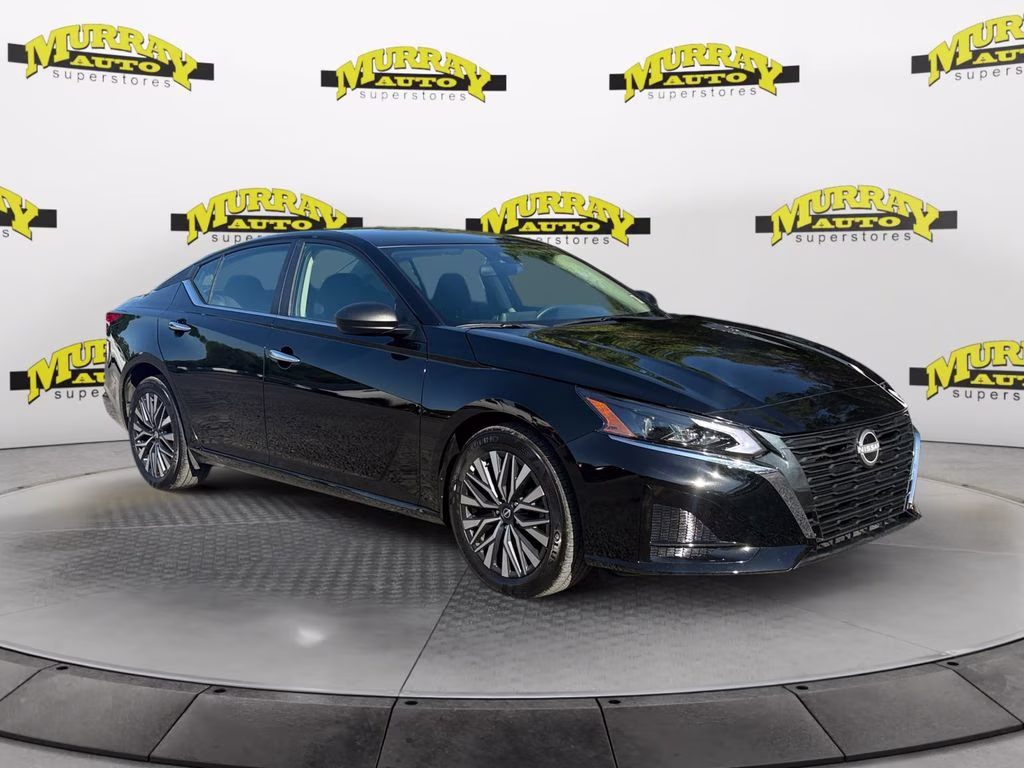 2025 Super Black Clearcoat Nissan Altima 2.5 SV FWD Sedan