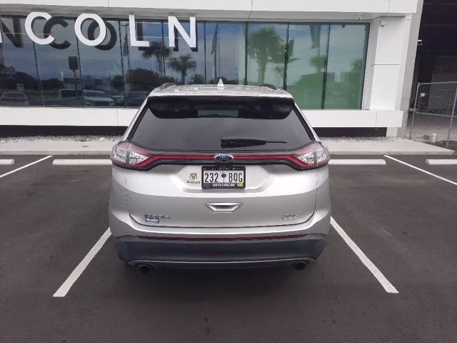 2018 Ingot Silver Ford Edge SEL FWD SUV
