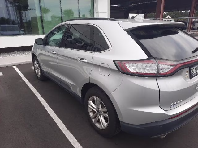 2018 Ingot Silver Ford Edge SEL FWD SUV