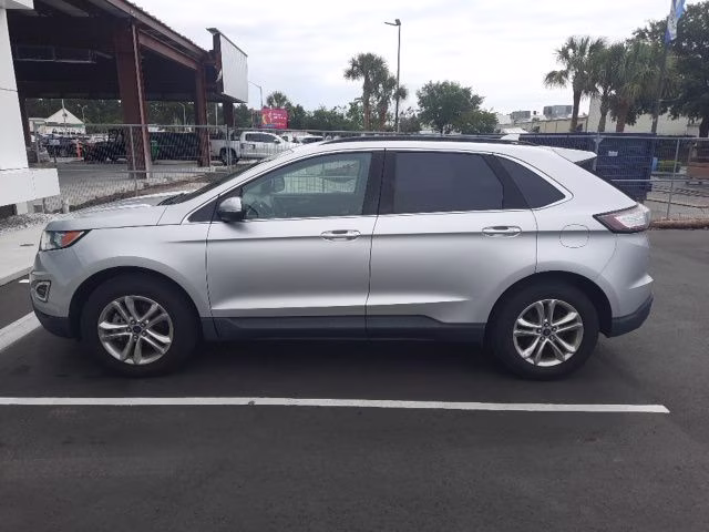 2018 Ingot Silver Ford Edge SEL FWD SUV