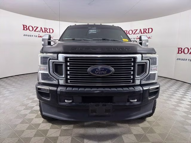 2020 Black Metallic Ford Super Duty F-350 DRW Platinum 4X4 Truck