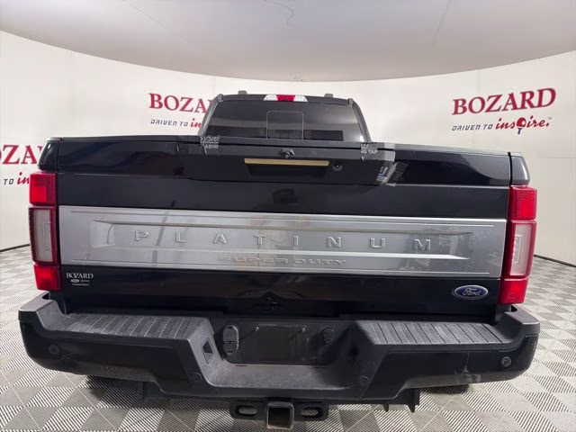 2020 Black Metallic Ford Super Duty F-350 DRW Platinum 4X4 Truck