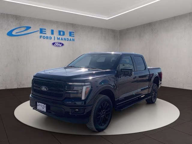 2025 Blue Metallic Ford F-150 Lariat 4X4 Truck