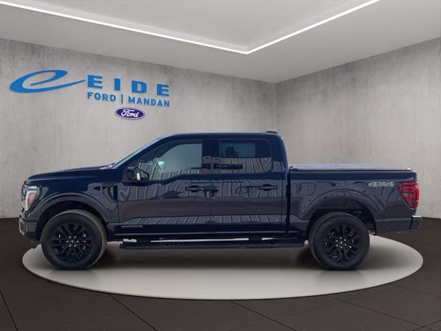 2025 Blue Metallic Ford F-150 Lariat 4X4 Truck