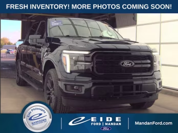 2025 Blue Metallic Ford F-150 Lariat 4X4 Truck