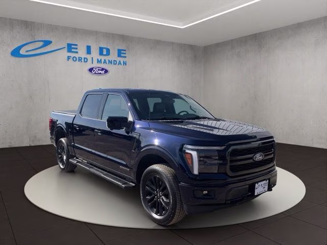 2025 Blue Metallic Ford F-150 Lariat 4X4 Truck