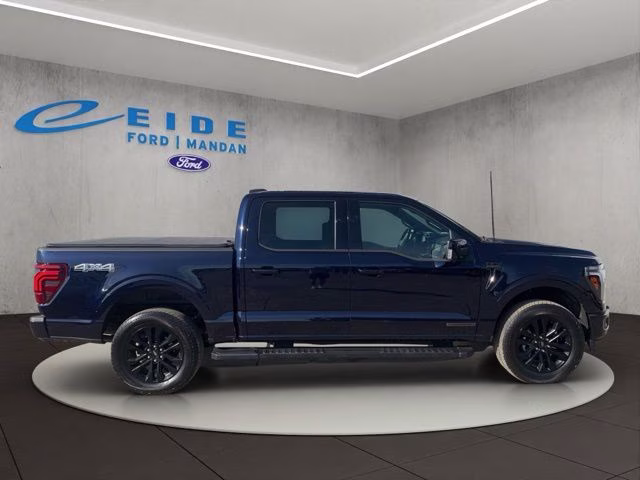 2025 Blue Metallic Ford F-150 Lariat 4X4 Truck