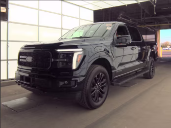 2025 Blue Metallic Ford F-150 Lariat 4X4 Truck