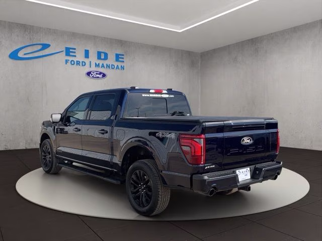 2025 Blue Metallic Ford F-150 Lariat 4X4 Truck