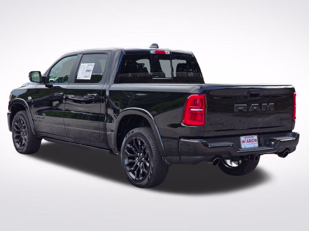 2026 Diamond Black Crystal Pearlcoat Ram 1500 Limited 4X4 Truck
