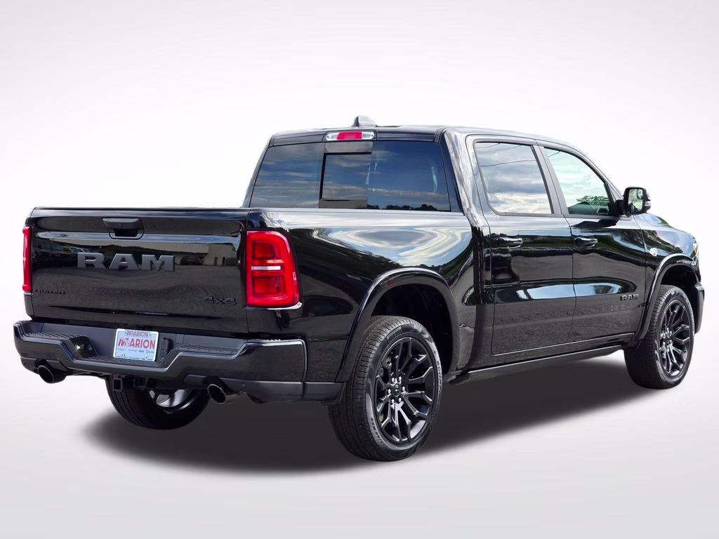 2026 Diamond Black Crystal Pearlcoat Ram 1500 Limited 4X4 Truck