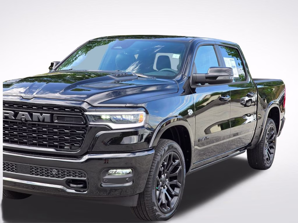 2026 Diamond Black Crystal Pearlcoat Ram 1500 Limited 4X4 Truck