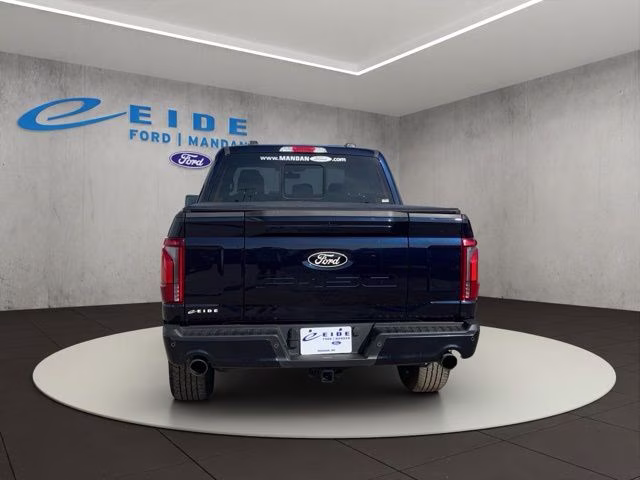 2025 Blue Metallic Ford F-150 Lariat 4X4 Truck