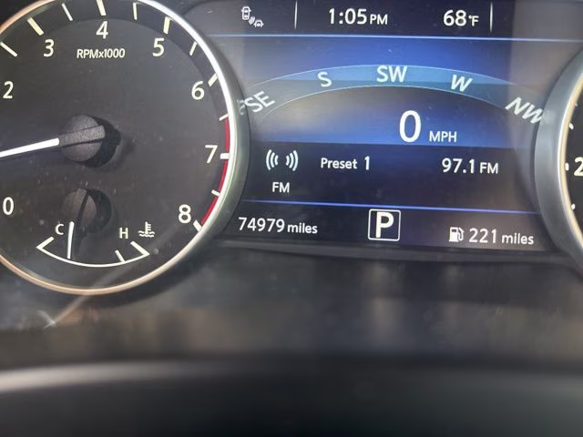 2018 Magnetic Black Metallic Nissan Murano SL AWD SUV
