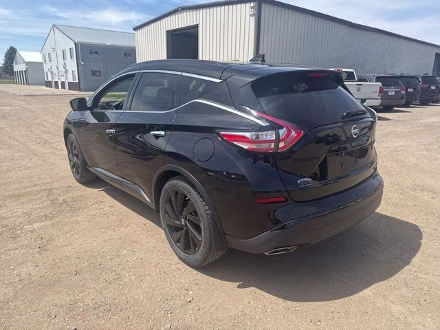 2018 Magnetic Black Metallic Nissan Murano SL AWD SUV
