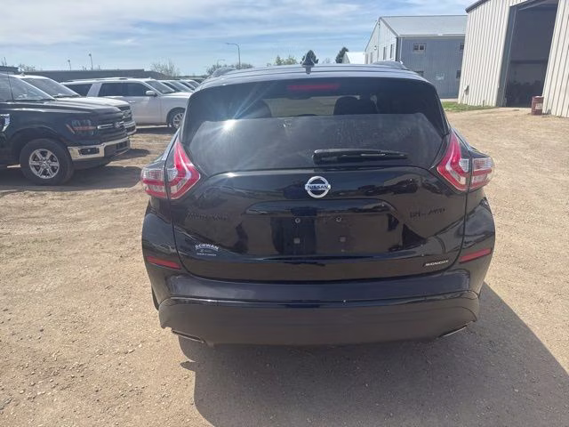 2018 Magnetic Black Metallic Nissan Murano SL AWD SUV
