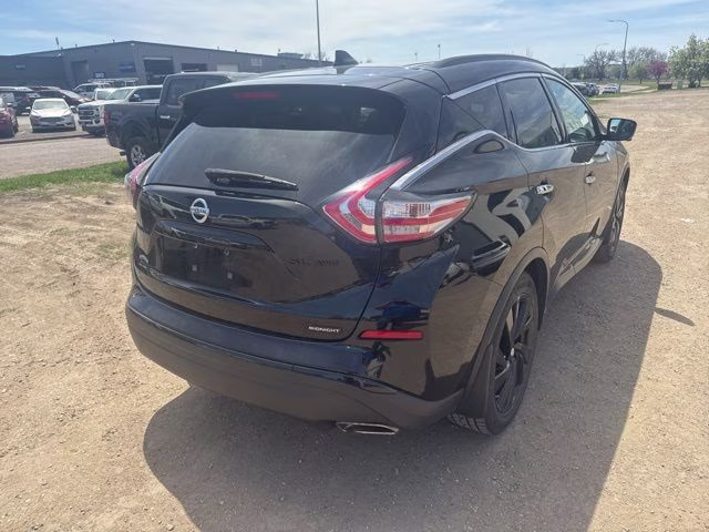 2018 Magnetic Black Metallic Nissan Murano SL AWD SUV
