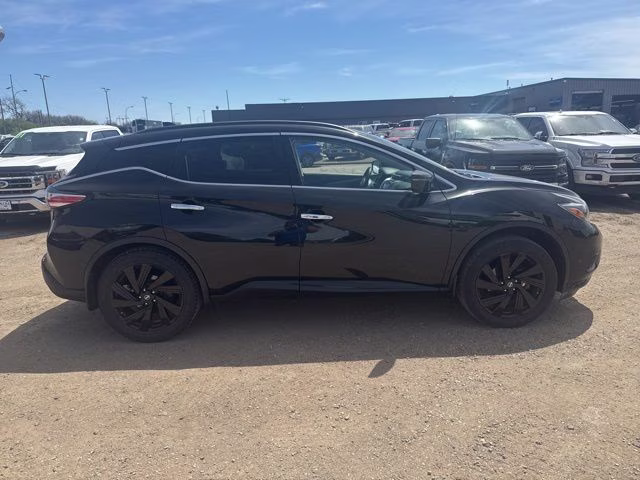 2018 Magnetic Black Metallic Nissan Murano SL AWD SUV