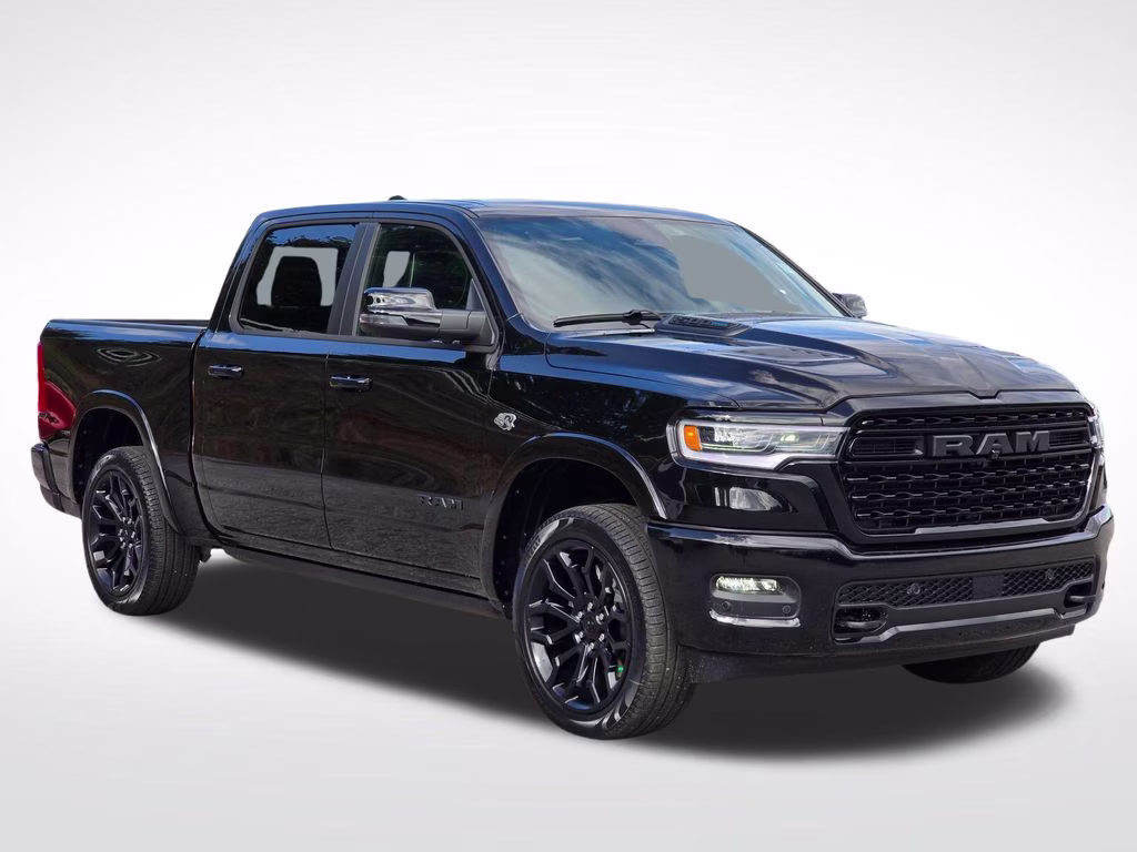 2026 Diamond Black Crystal Pearlcoat Ram 1500 Limited 4X4 Truck