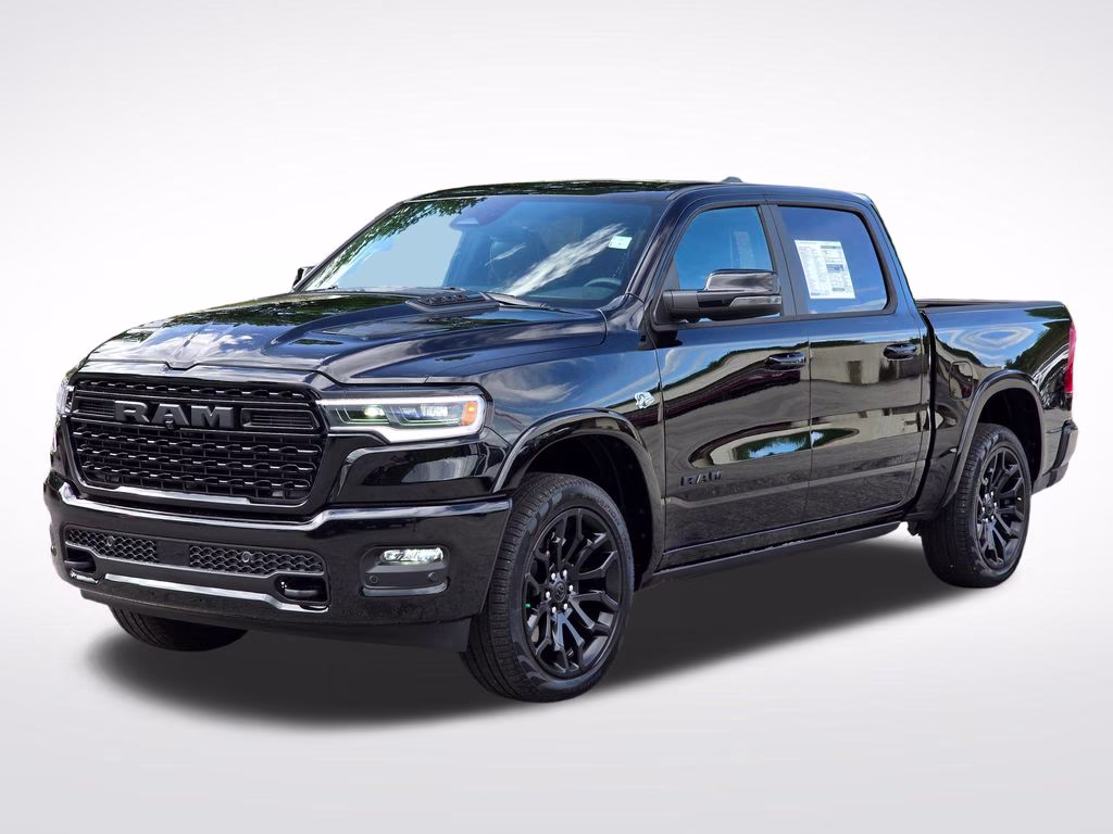 2026 Diamond Black Crystal Pearlcoat Ram 1500 Limited 4X4 Truck