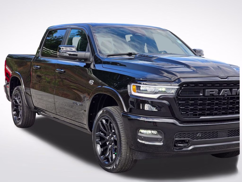 2026 Diamond Black Crystal Pearlcoat Ram 1500 Limited 4X4 Truck