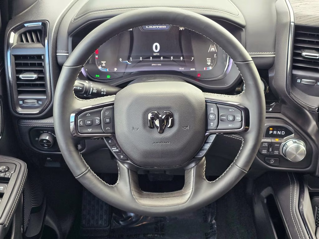 2026 Diamond Black Crystal Pearlcoat Ram 1500 Limited 4X4 Truck