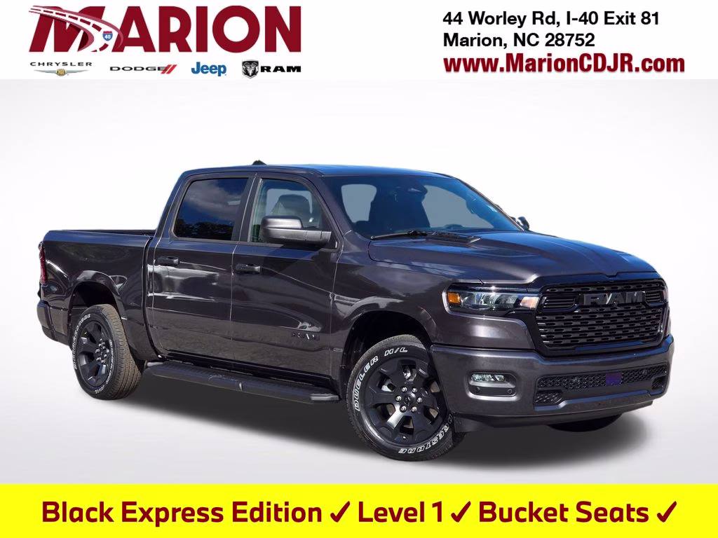2026 Granite Crystal Metallic Clearcoat Ram 1500 Express 4X4 Truck