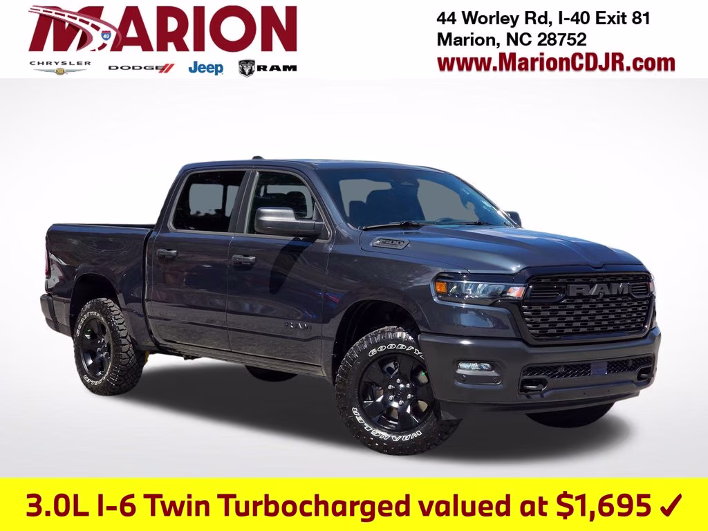 2026 Forged Blue Metallic Ram 1500 Warlock 4X4 Truck