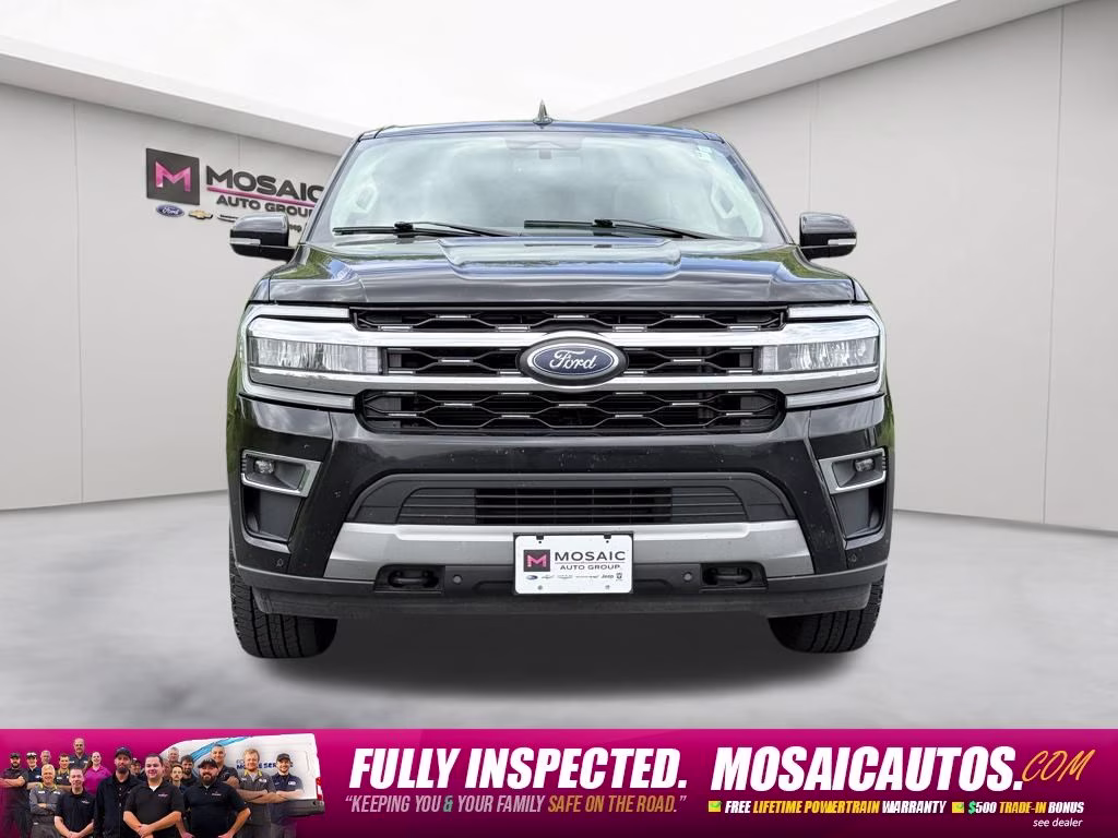 2022 Black Metallic Ford Expedition Limited 4X4 SUV