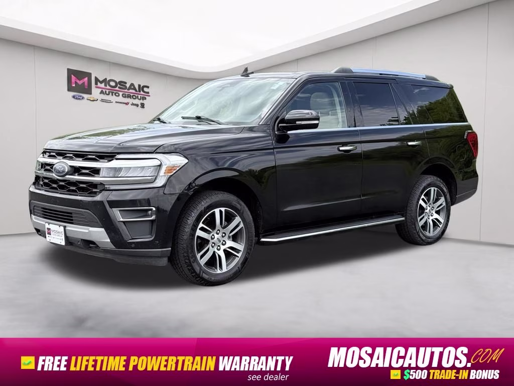 2022 Black Metallic Ford Expedition Limited 4X4 SUV
