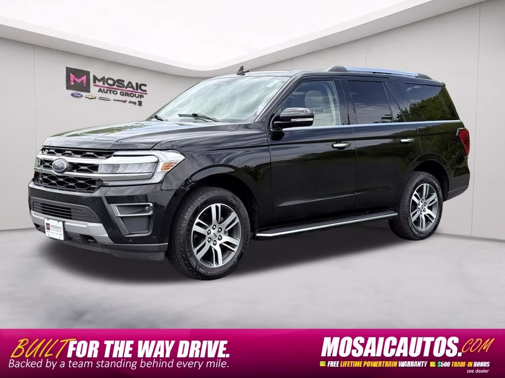 2022 Black Metallic Ford Expedition Limited 4X4 SUV