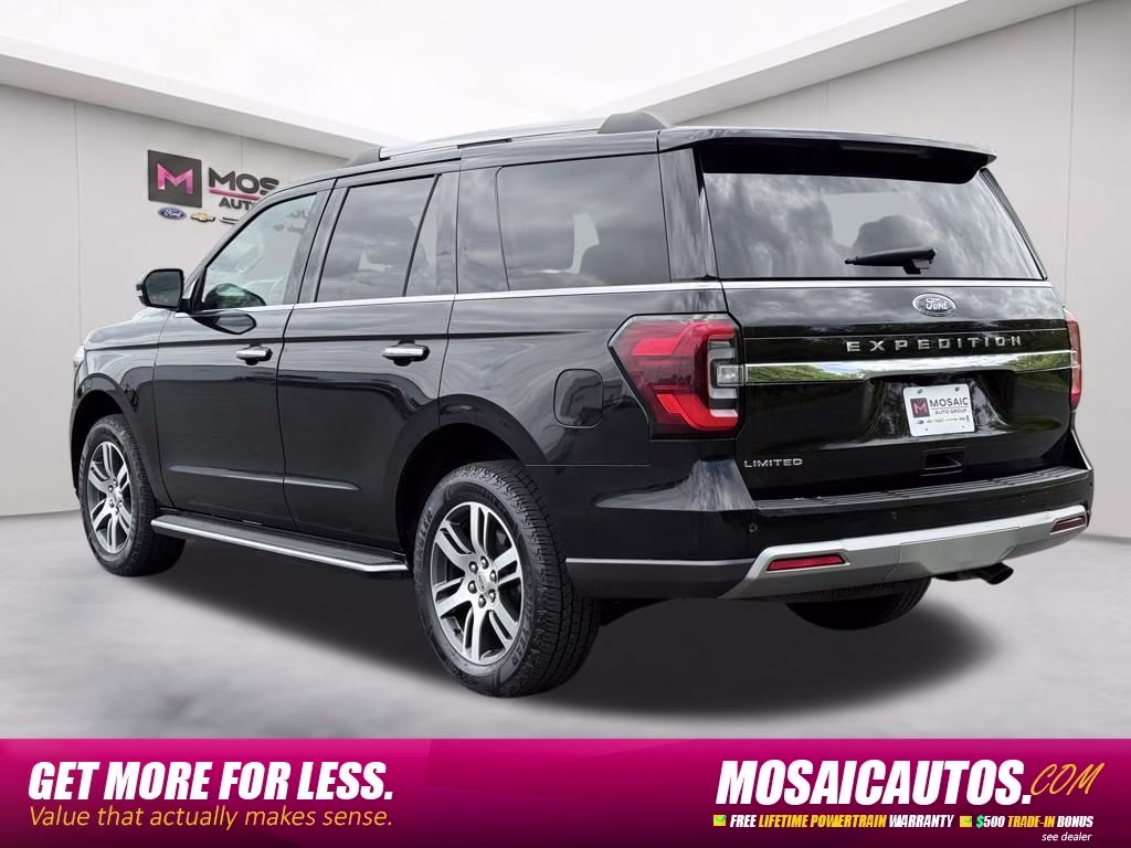 2022 Black Metallic Ford Expedition Limited 4X4 SUV