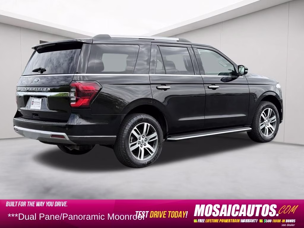 2022 Black Metallic Ford Expedition Limited 4X4 SUV